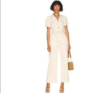 Paige Anessa Puff Sleeve Jumpsuit